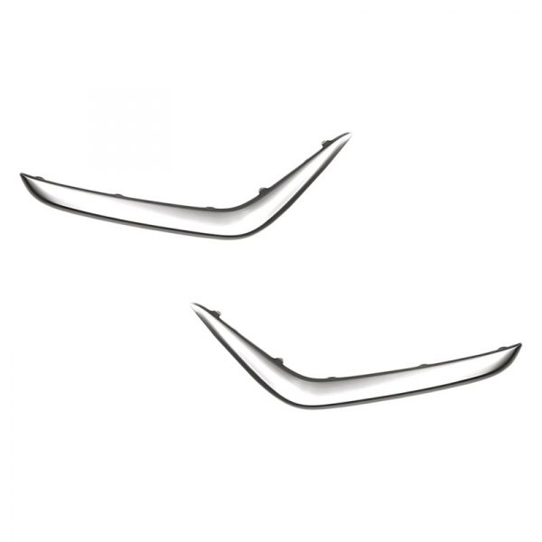 Replacement - Rear Driver and Passenger Side Lower Bumper Molding Set