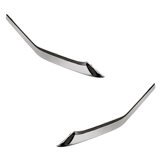 Replacement - Front Lower Driver and Passenger Side Bumper Cover Molding Set (Standard Line)