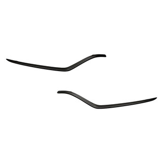 Replacement - Front Outer Driver and Passenger Side Bumper Cover Molding Set (Standard Line)