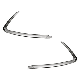 Replacement - Front Lower Outer Driver and Passenger Side Bumper Cover Molding Set (Standard Line)