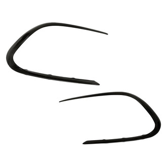 Replacement - Front Driver and Passenger Side Bumper Insert Set (Standard Line)