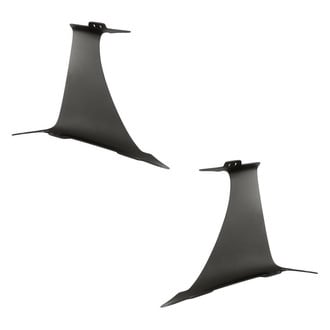 Replacement - Front Outer Driver and Passenger Side Bumper Cover Molding Set (Standard Line)
