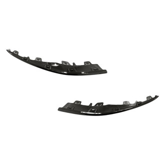 Replacement - Front Driver and Passenger Side Bumper Cover Molding Set (Standard Line)