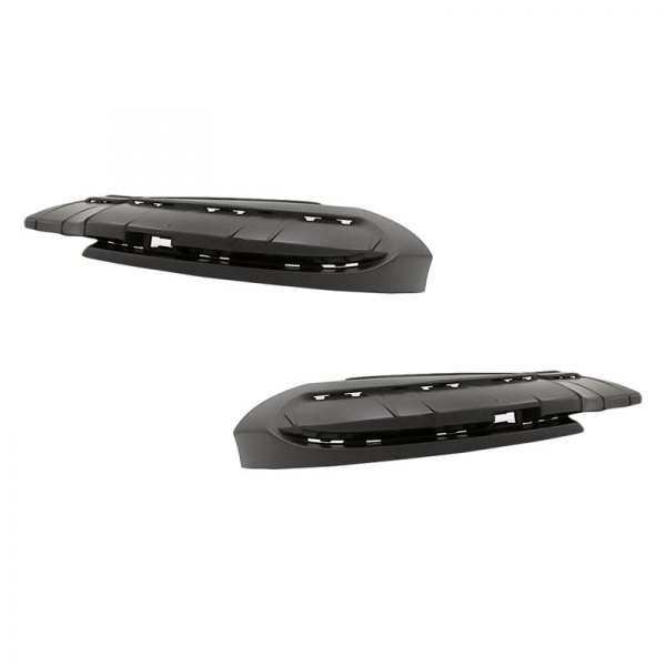 Replacement - Front Driver and Passenger Side Lower Bumper Cover Molding Set