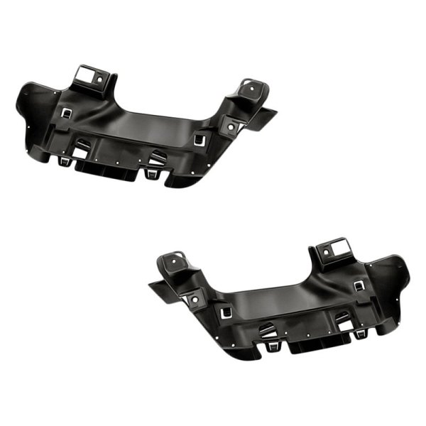 Replacement - Rear Driver and Passenger Side Bumper Exhaust Support Bracket Set