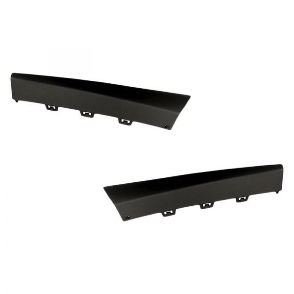 Replacement - Rear Driver and Passenger Side Lower Bumper Cover Molding Set