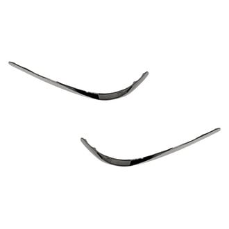 Replacement - Rear Driver and Passenger Side Bumper Cover Molding Set (Standard Line)