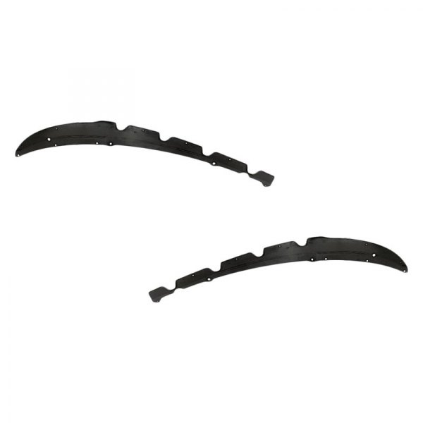 Replacement - Front Driver and Passenger Side Bumper Spoiler Set