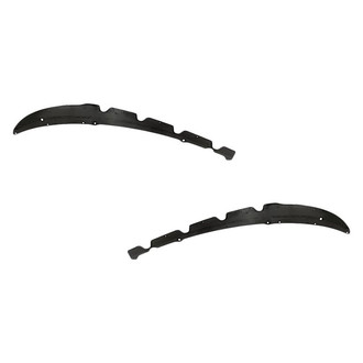 Replacement - Front Driver and Passenger Side Bumper Spoiler Set (Standard Line)