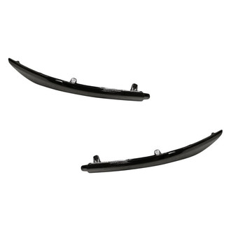 Replacement - Rear Driver and Passenger Side Bumper Cover Molding Set (Standard Line)
