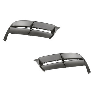 Replacement - Rear Driver and Passenger Side Bumper Molding Set (Standard Line)