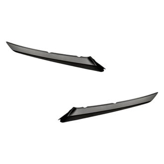 Replacement - Front Driver and Passenger Side Bumper Cover Molding Set (Standard Line)