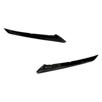 Replacement - Front Upper Driver and Passenger Side Bumper Cover Molding Set (Standard Line)