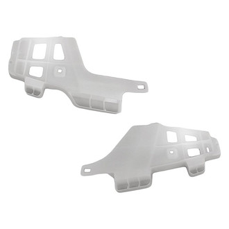 Replacement - Rear Driver and Passenger Side Bumper Cover Seal Bracket Set (Standard Line)