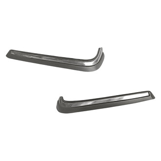 Replacement - Front Driver and Passenger Side Bumper Cover Molding Set (Standard Line)