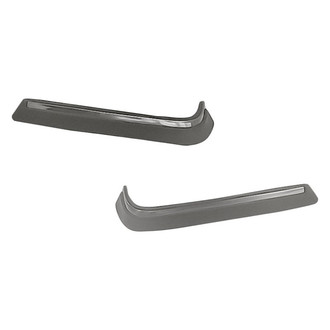 Replacement - Rear Driver and Passenger Side Bumper Cover Molding Set (Standard Line)