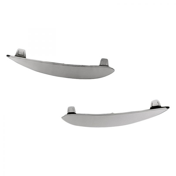 Replacement - Front Driver and Passenger Side Bumper Cover Molding Set