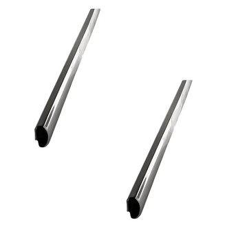 Replacement - Rear Driver and Passenger Side Bumper Molding Set (Standard Line)