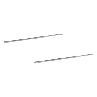 Replacement - Rear Driver and Passenger Side Bumper Impact Strip Set (Standard Line)