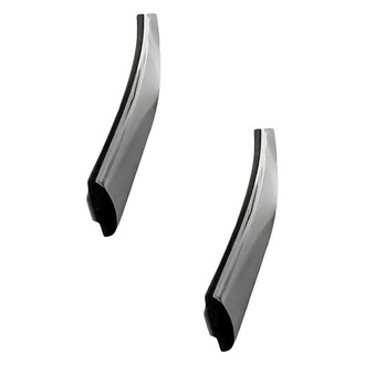 Replacement - Front Driver and Passenger Side Bumper Impact Strip Set (Standard Line)