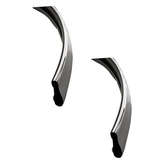 Replacement - Front Driver and Passenger Side Bumper Impact Strip Set (Standard Line)