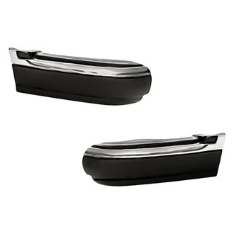 Replacement - Front Driver and Passenger Side Bumper End Set (Standard Line)