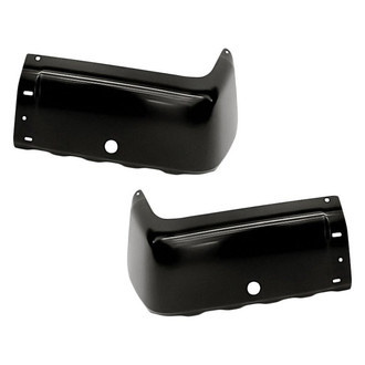 Replacement - Rear Driver and Passenger Side Bumper End Set (Standard Line)