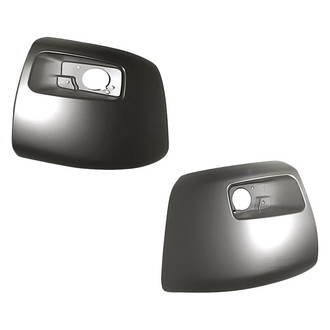 Replacement - Front Driver and Passenger Side Bumper End Set (CAPA Certified)