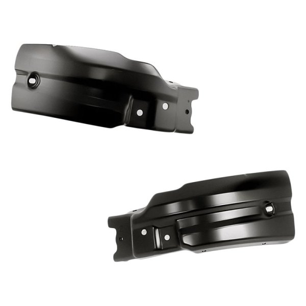 Replacement - Front Driver and Passenger Side Bumper Extension Reinforcement Set