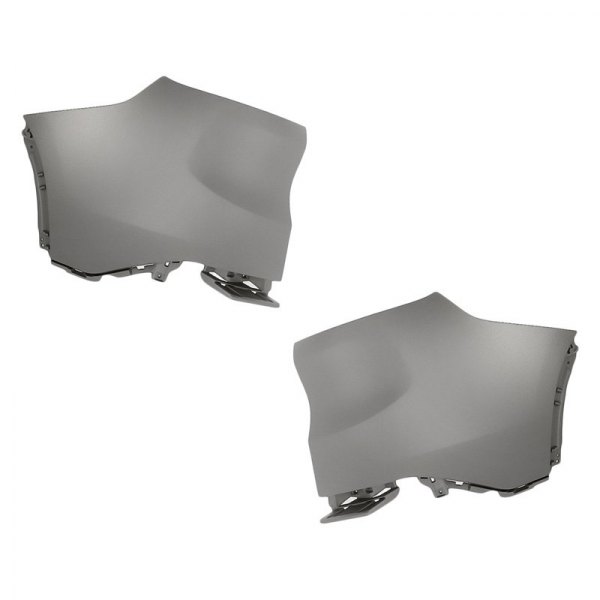 Replacement - Rear Driver and Passenger Side Bumper Cover Set