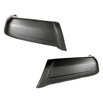 Replacement - Rear Driver and Passenger Side Bumper End Set (Standard Line)