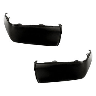 Replacement - Rear Driver and Passenger Side Bumper End Set (Standard Line)