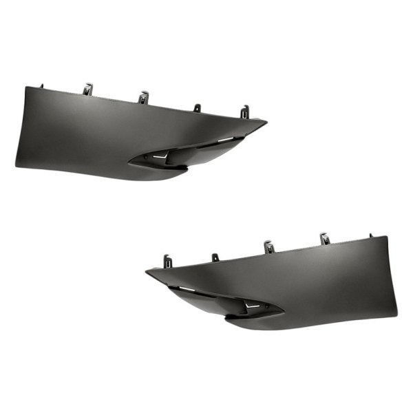 Replacement - Rear Driver and Passenger Side Lower Bumper Spoiler Set