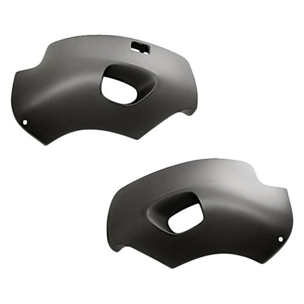 Replacement - Front Driver and Passenger Side Lower Bumper End Set
