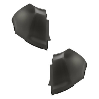 Replacement - Rear Driver and Passenger Side Bumper Cover Set (Standard Line)
