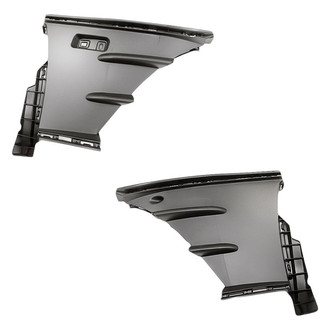 Replacement - Front Lower Inner Driver and Passenger Side Bumper Air Shield Set (Standard Line)