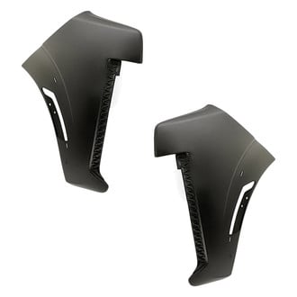 Replacement - Front Upper Driver and Passenger Side Bumper Extension Set (Standard Line)