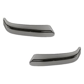 Replacement - Front Driver and Passenger Side Bumper End Set (Standard Line)