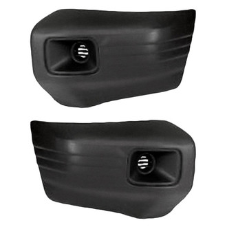 Replacement - Front Outer Driver and Passenger Side Bumper End Set (Standard Line)