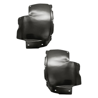 Replacement - Front Driver and Passenger Side Fender Shield Front Section Set (Standard Line)
