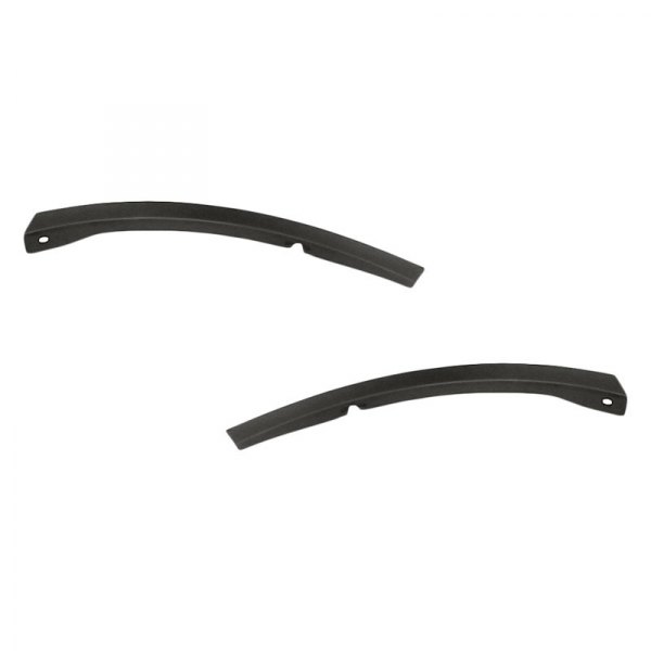 Replacement - Front Driver and Passenger Side Bumper Cover Wheel Molding Extension Set