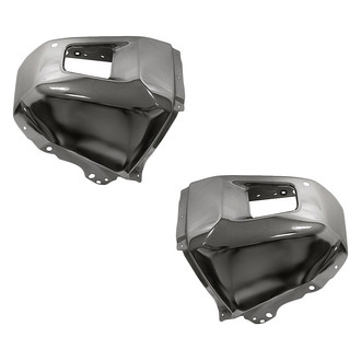 Replacement - Front Driver and Passenger Side Bumper End Set (Standard Line)