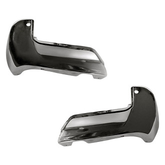 Replacement - Rear Outer Driver and Passenger Side Bumper End Set (Standard Line)