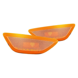 Replacement - Driver and Passenger Side Turn Signal/Corner Light Lens Set (Standard Line)