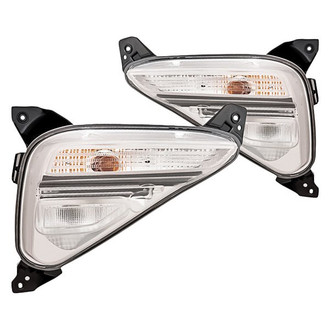 Replacement - Rear Driver and Passenger Side Turn Signal Light Set (CAPA Certified)
