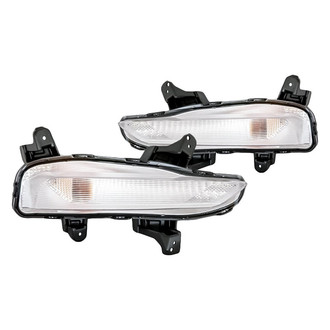 Replacement - Driver and Passenger Side Turn Signal Light Set (CAPA Certified)