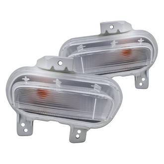 Replacement - Driver and Passenger Side Turn Signal/Parking Light Set (CAPA Certified)