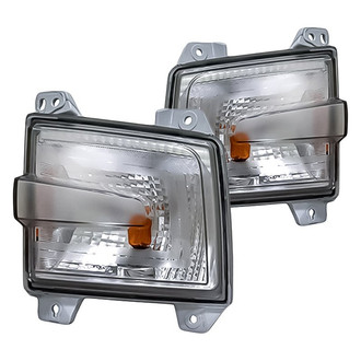 Replacement - Driver and Passenger Side Turn Signal/Parking Light Set (Standard Line)