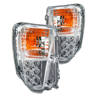 Replacement - Driver and Passenger Side Turn Signal/Parking Light Set (Standard Line)