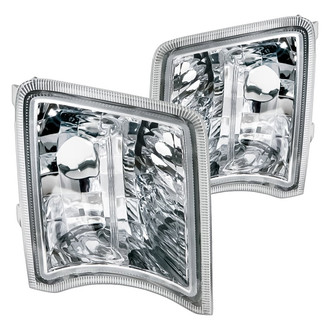 Replacement - Driver and Passenger Side Turn Signal/Corner Light Set (CAPA Certified)